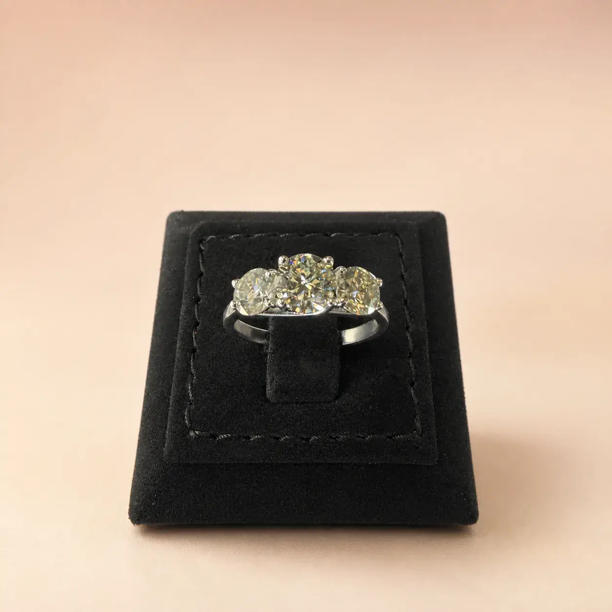 Three-Stone Diamond Ring