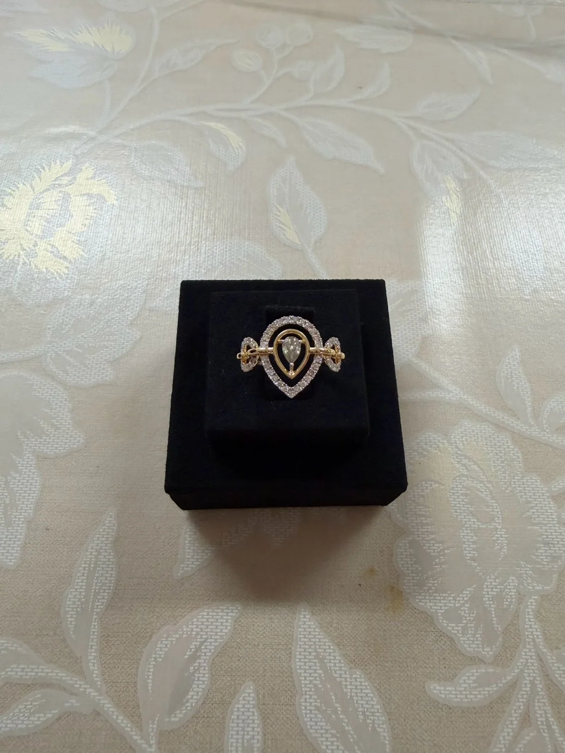 Golden Pear Artistry Ring, view 3