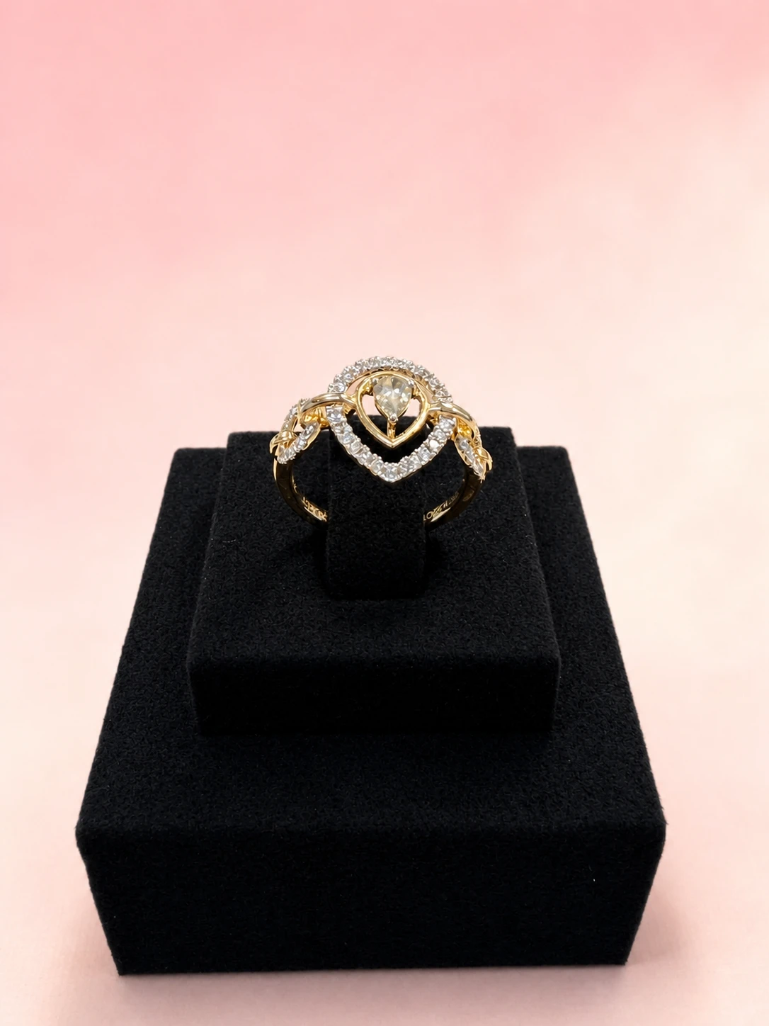 Golden Pear Artistry Ring
